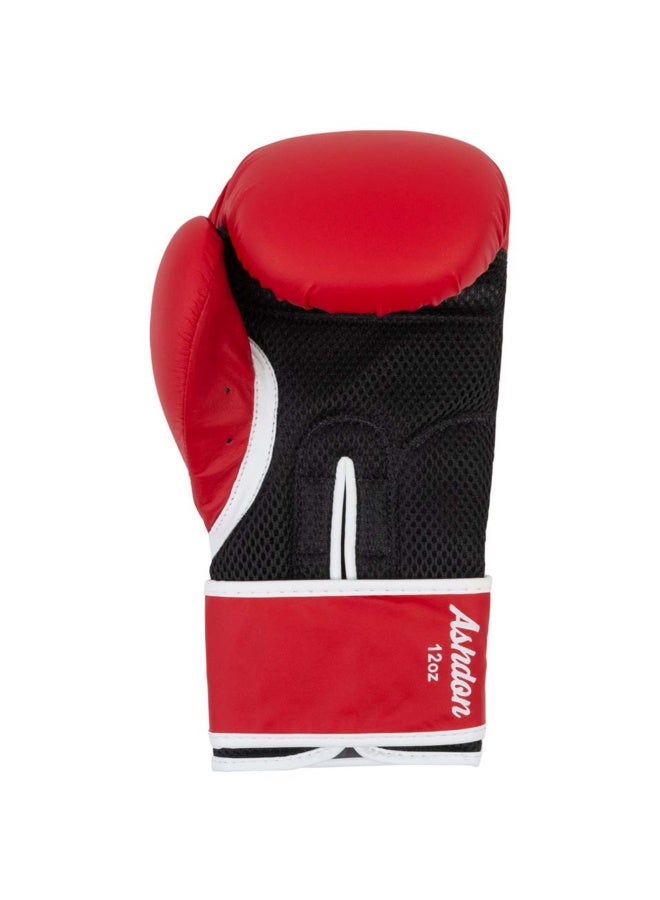 Lonsdale Ashdon Training Gloves Red/White 10 Oz - Image 3