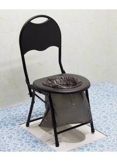Haidue Foldable Camping Toilet Chair  - Image 1