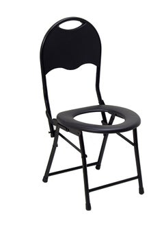 Haidue Foldable Camping Toilet Chair  - Image 2
