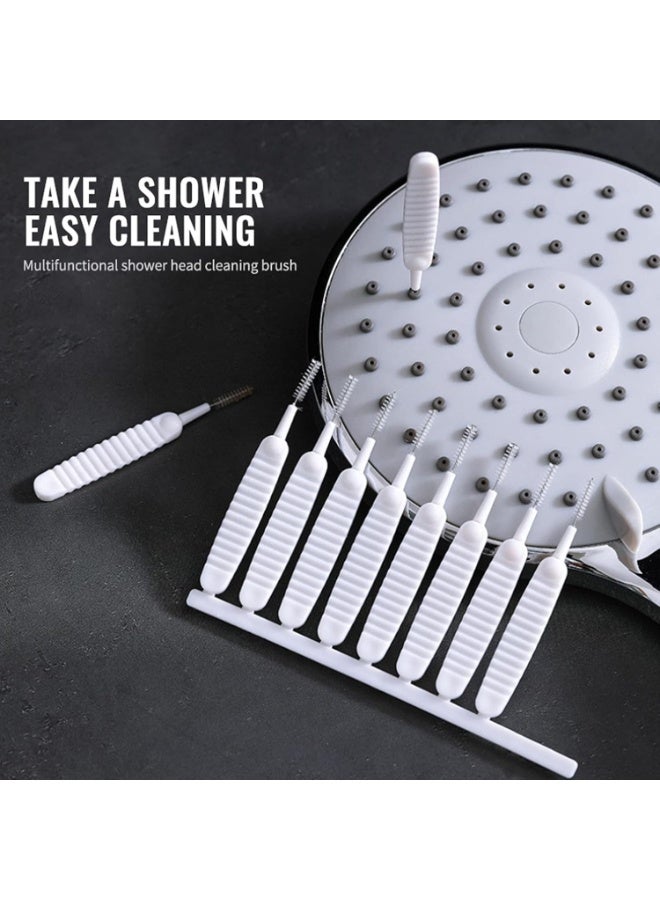 Happy Home 20pcs Shower Nozzle Cleaning Brush,Reusable Multifunctional Shower Head Anti-Clogging Small Brush, Household Cleaning Supplies Accessories for Cell Phone Hole Multifunctional Brush Head - Image 4