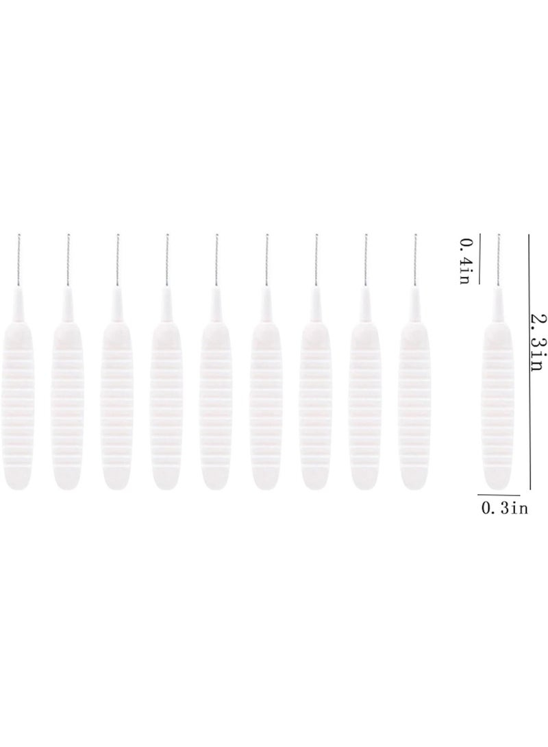 Happy Home 20pcs Shower Nozzle Cleaning Brush,Reusable Multifunctional Shower Head Anti-Clogging Small Brush, Household Cleaning Supplies Accessories for Cell Phone Hole Multifunctional Brush Head - Image 2