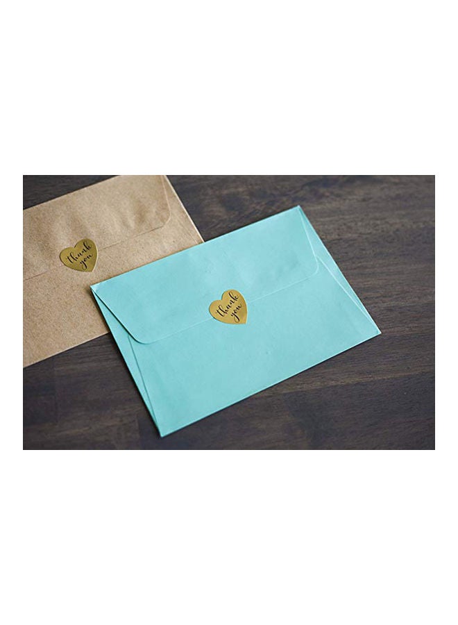 NIBEMINENT 500-Piece Thank You Sticker Label Roll 1inch - Image 3