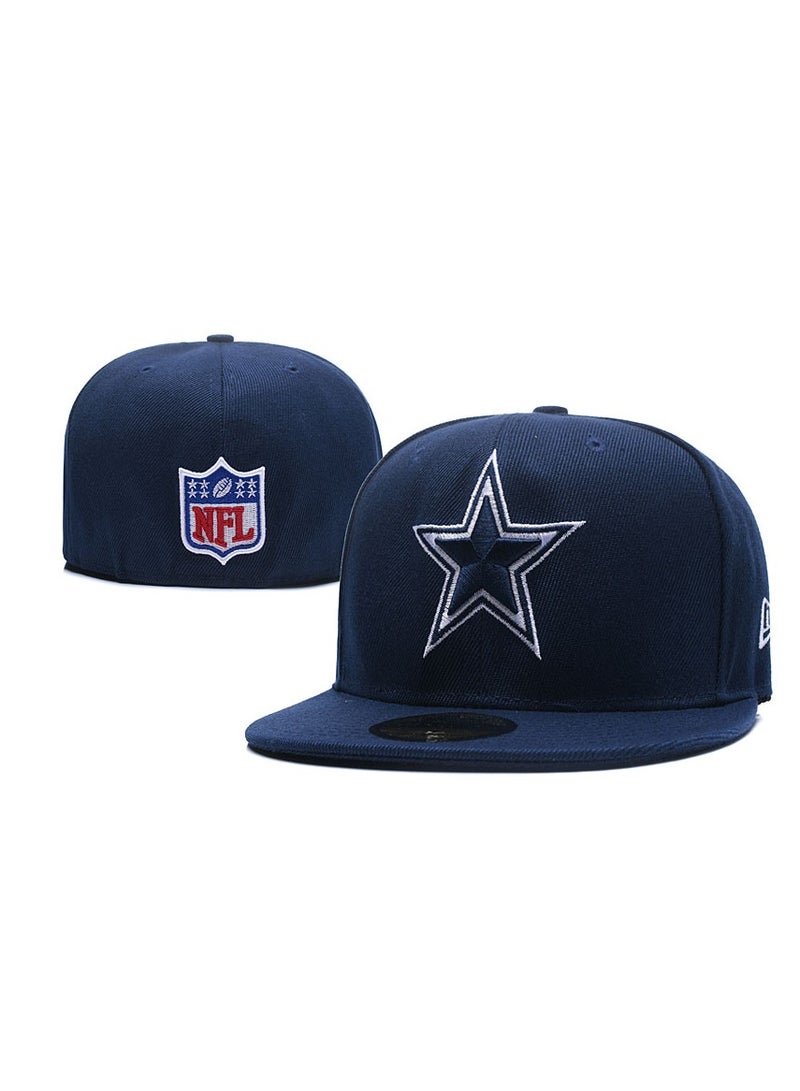 NEW ERA NEW ERA 3D Embroidered Fitted Baseball Team Cap with Closed Back for Sun Protection-58.7CM