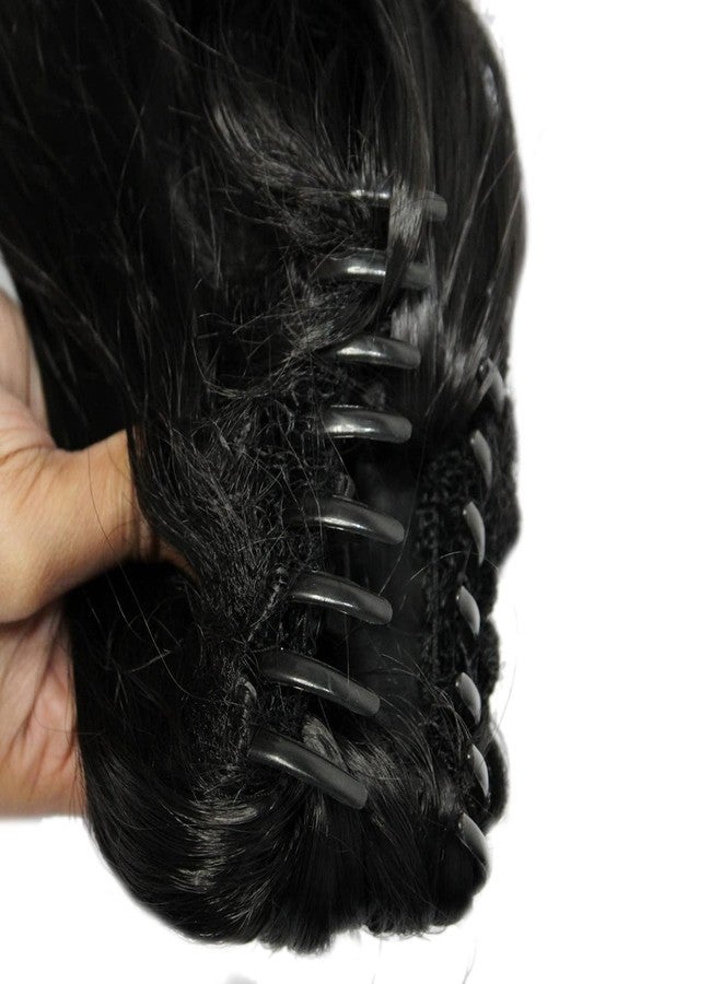 GLAN Soft and Silky Synthetic Hair Extension for Girls and Women 5Clips 18-22 InchesPack of 1 (Ponytail-2) - Image 5