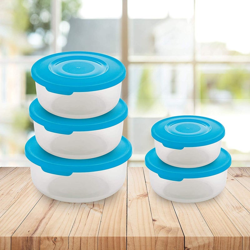 Medigo F43677 Plastic Grocery Storage Container Set 500ml Multicolour - Image 2