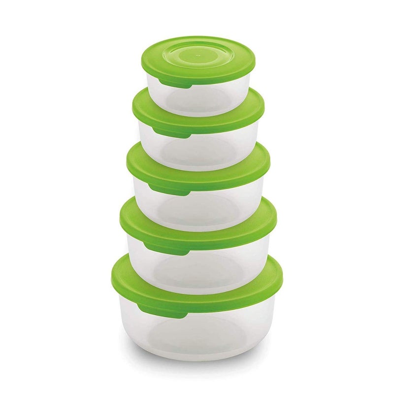 Medigo F43677 Plastic Grocery Storage Container Set 500ml Multicolour - Image 4