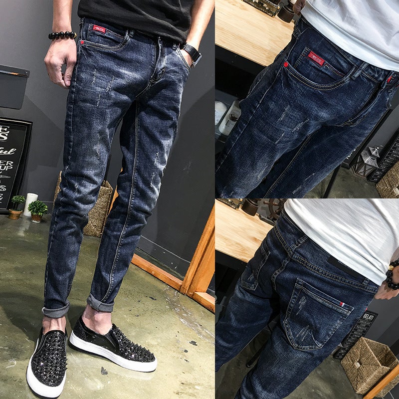 Unisex Casual Daily Denim Jeans - Image 3