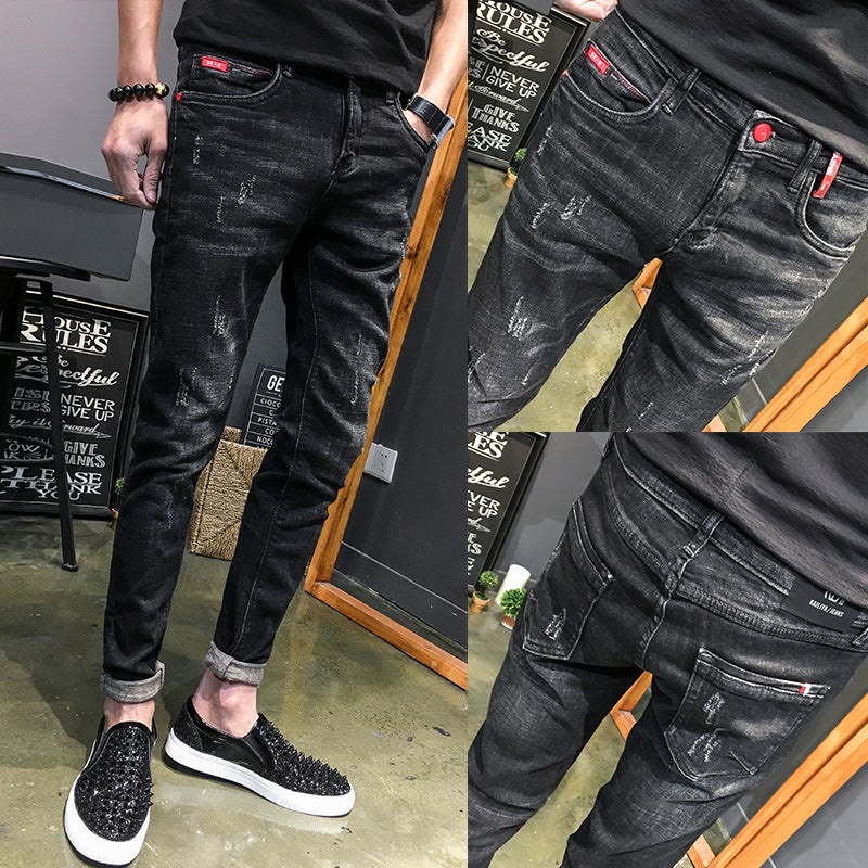 Unisex Casual Daily Denim Jeans - Image 2