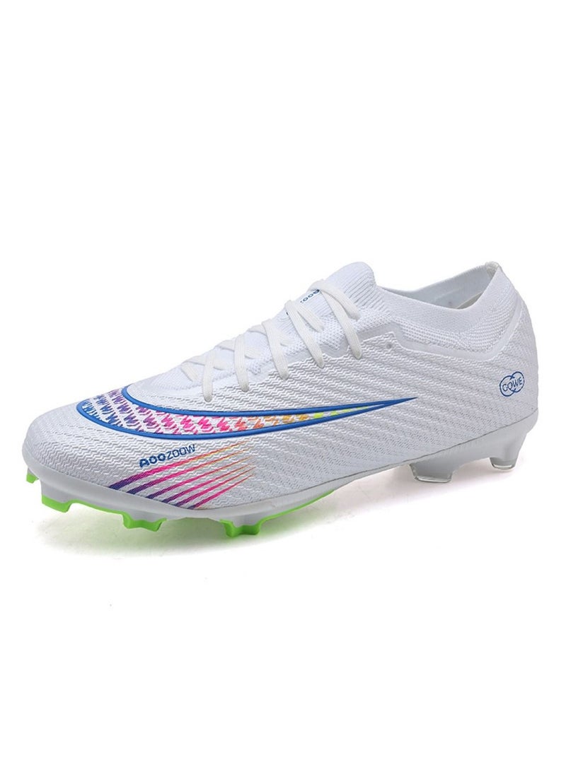 Loquat High-Top Competition Sports Football Shoes White  - Image 1