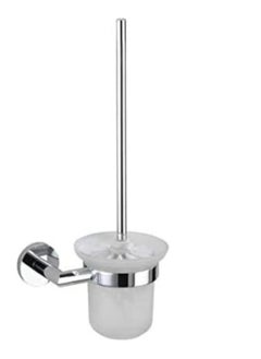 Wenko Wenko Napoli-Revello Power-Loc No-Drill Attachment Rust-Proof Toilet Brush Holder  - Image 1