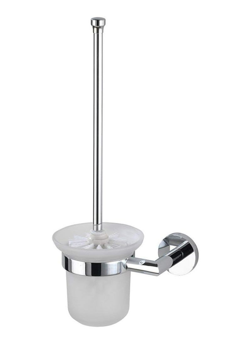 Wenko - Wenko Napoli-Revello Power-Loc No-Drill Attachment Rust-Proof Toilet Brush Holder - Image 1