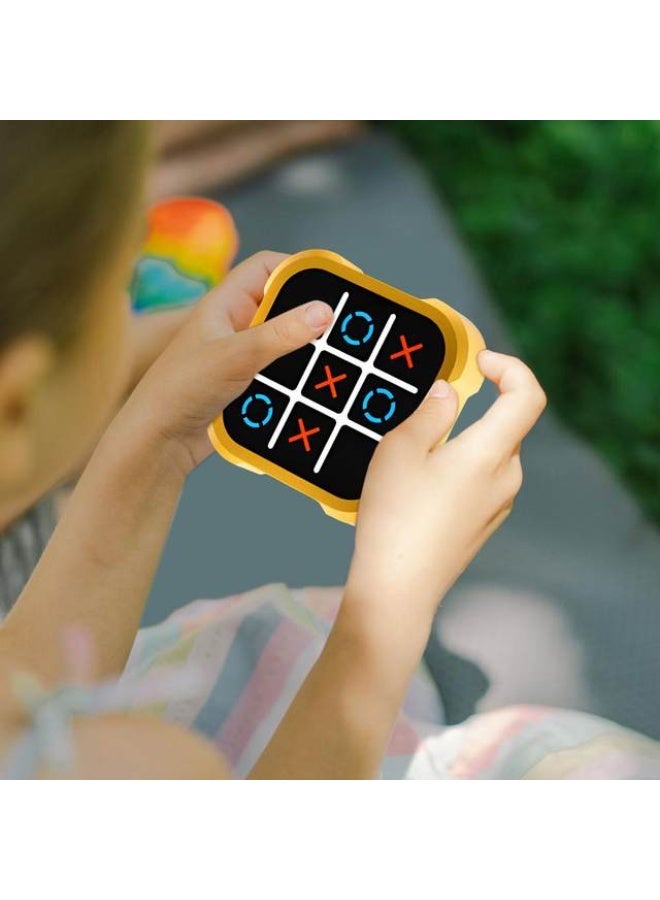 Smart Electronic Tic Tac Toe Game Console – 3-in-1 Handheld AI Puzzle Board Game for Kids & Adults, Portable Interactive Brain Training Toy, Travel Educational Gift - Image 2