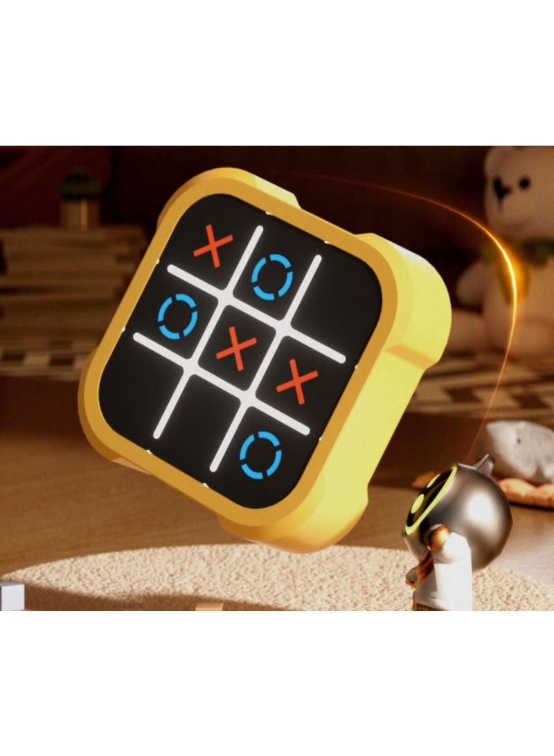 Smart Electronic Tic Tac Toe Game Console – 3-in-1 Handheld AI Puzzle Board Game for Kids & Adults, Portable Interactive Brain Training Toy, Travel Educational Gift - Image 1