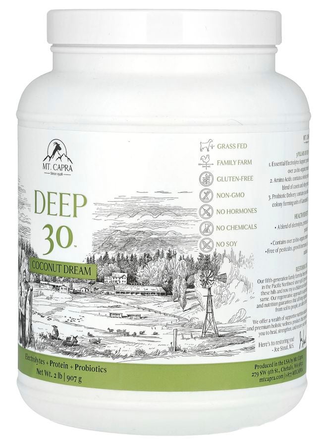 MT. CAPRA SINCE 1928 Deep 30™ Coconut Dream 2 lb (907 g) - Image 2