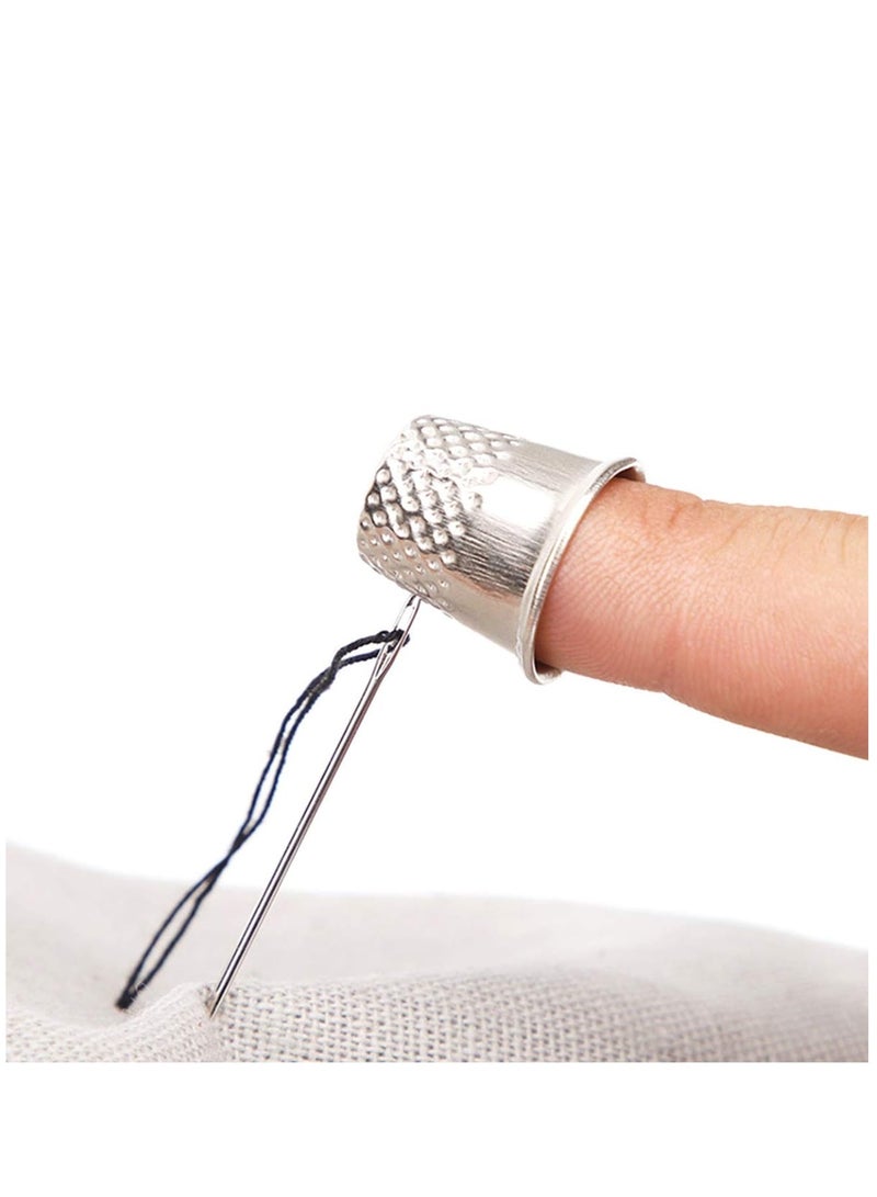 Zikra 15 PCS Sewing Thimble Finger Thimble Metal Sewing Protector for DIY Crafts - Image 3