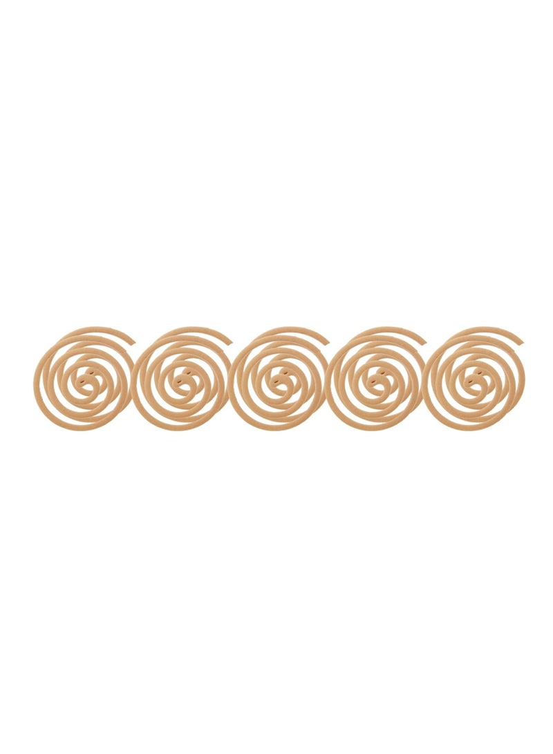 Waxworks Citronella & Sandalwood Mosquito Repellent Coils 10 Pack – Natural Insect Repellent Coils with 7 Hour Burn Time for Outdoor Patio, Garden, Camping & Home Protection - Image 1