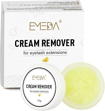 EMEDA Eyelash Remover Cream 10g Gentle and Quick Glue Removal for Lash Extensions Fast Dissolution Adhesive Remover - Image 1