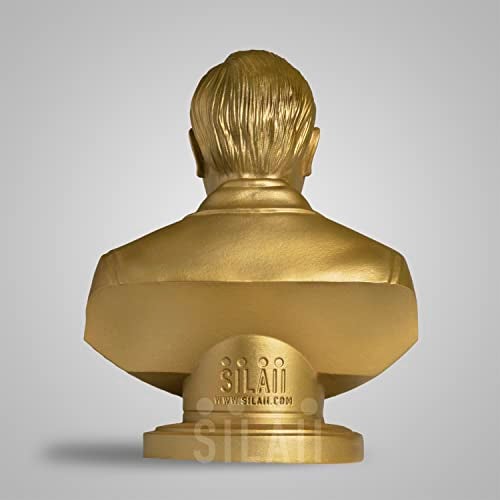 SILAII Dr. B. R. Ambedkar Sculpture – 5 Inch, Gold Finish | Perfect for Home Decor, Office Desk, Study Table & Gifting - Image 4