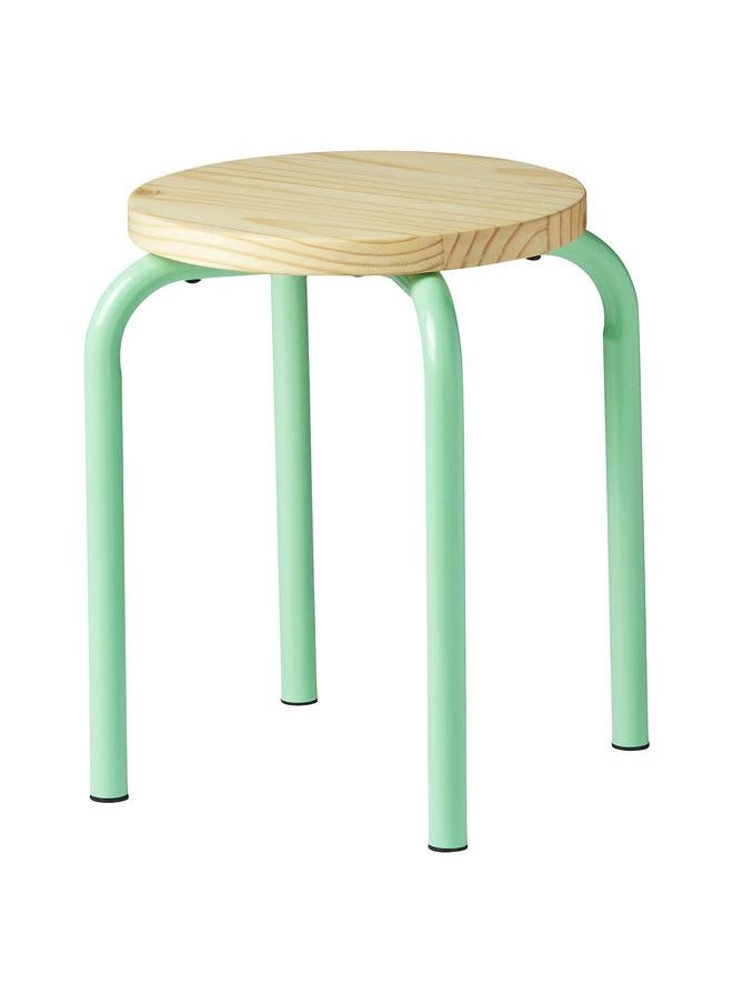Beauenty Stool, light green/pine  - Image 1