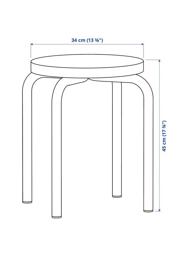 Beauenty Stool, light green/pine  - Image 4