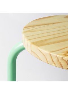 Beauenty Stool, light green/pine  - Image 3