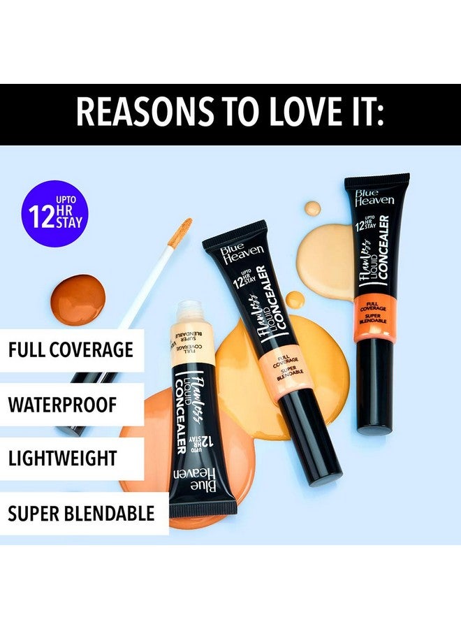 بلو هيفن كريم إخفاء العيوب السائل الكريمي بتغطية كاملة للبشرة العادية، 201، كريم، 17 مل، عبوة من قطعة واحدة - Image 3