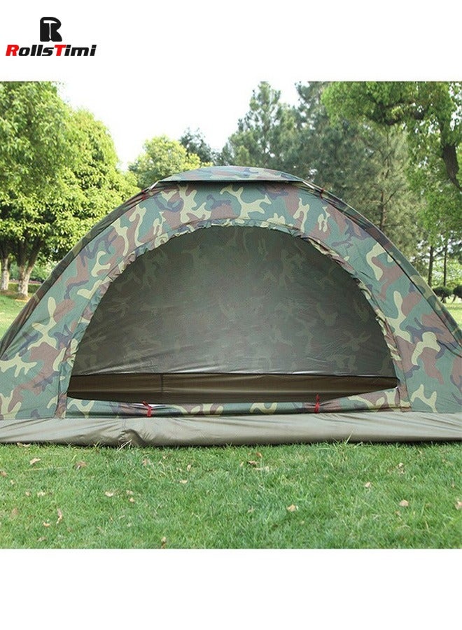 RollsTimi  Outdoor Camouflage 2-Person Tent, Sun Protection, Sunshade, Essential For Camping - Image 1