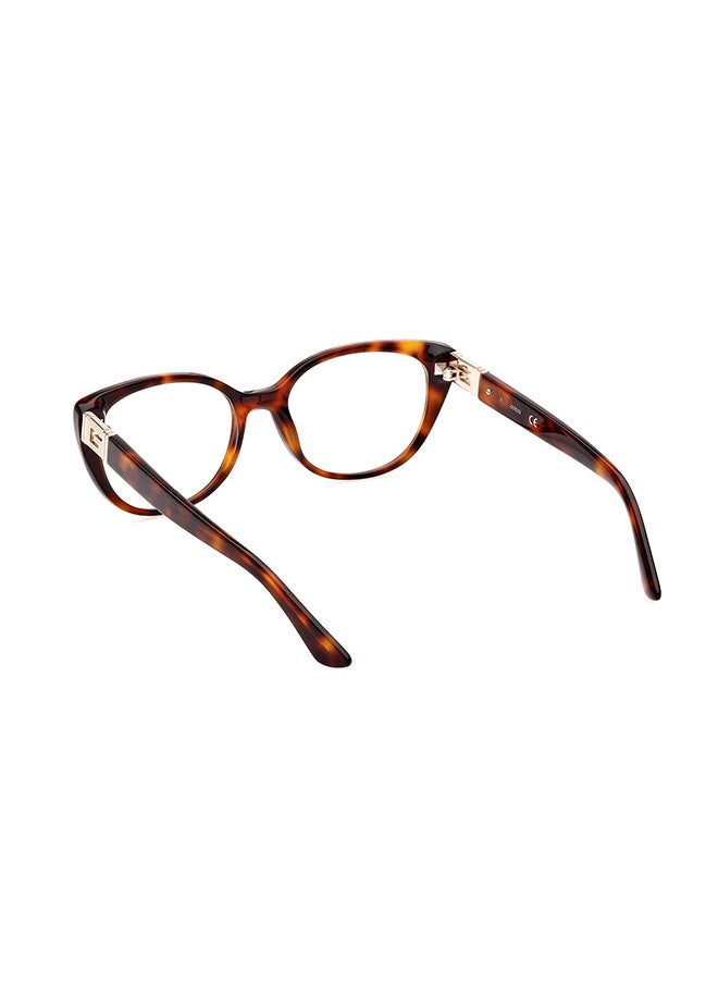 GUESS Women's Round Eyeglass Frame - GU290805351 - Lens Size: 51 Mm  - Image 3