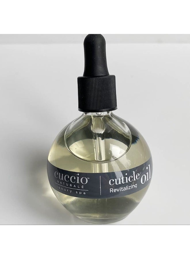 Cuccio Naturale Peach & Vanilla Cuticle Revitalizing Oil â€“ Hydrating Treatment for Dry, Damaged Cuticles and Thin Nails â€“ Paraben-Free, Cruelty-Free Formula â€“ 2.5 oz - Image 2