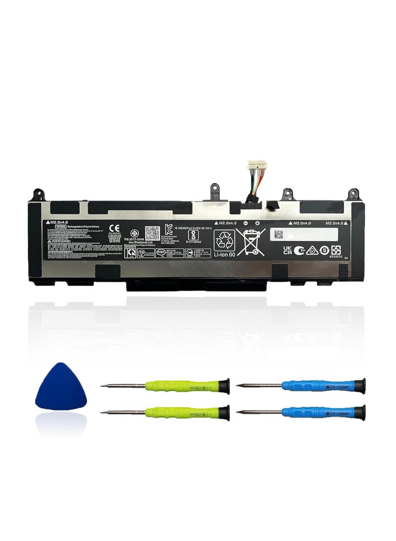 WP03XL M73466-005 Laptop Battery Replacement for Hp EliteBook 830 835 840 845 860 865 G9 G10 X360 1040 G9 G10 ZBook Firefly 14 G9 G10 Series Notebook HSTNN-OB2J M64304-AC1 11.58V 51.3Wh