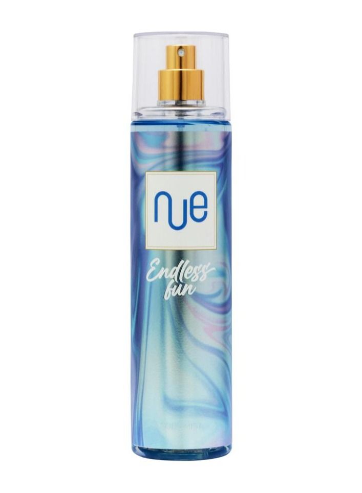 Nue Nue Body Mist Endless Fun Refreshing Perfumed Fragrance Spray for Men and Women 250ml - Image 1