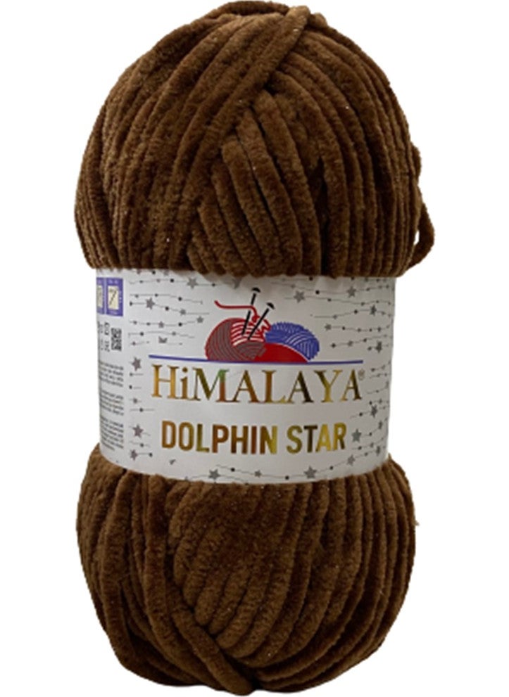 Himalaya Dolphin Star Glitter Velvet Hand Knitting Yarn 100 gr 