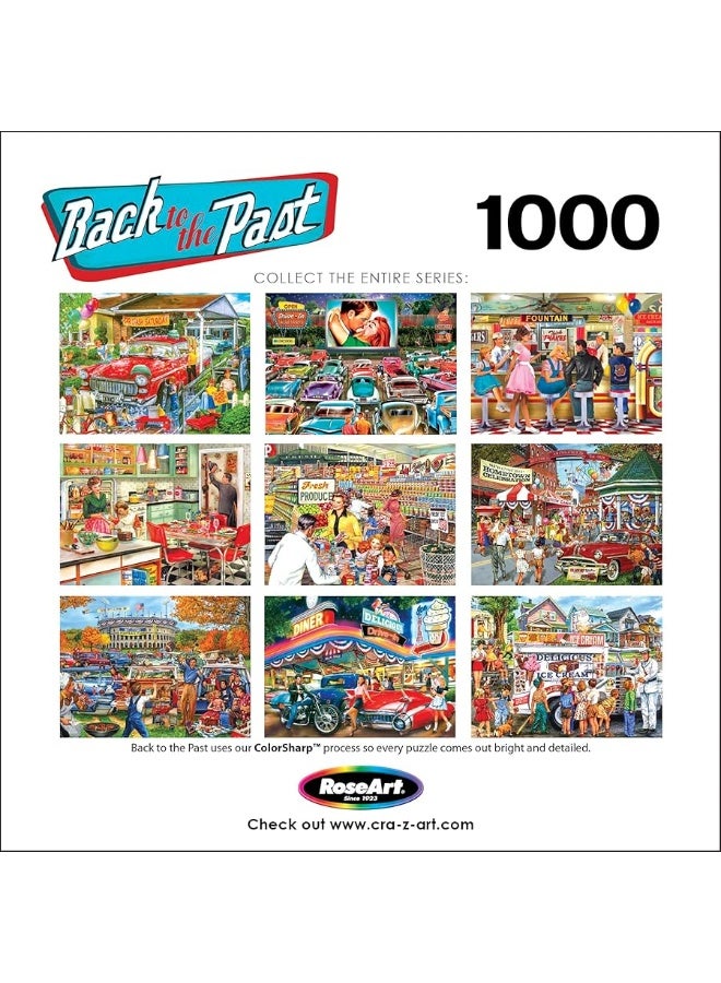 RoseArt CRA-Z-Art - RoseArt - Back to The Past 1000PC - Hometown Celebration - Image 2