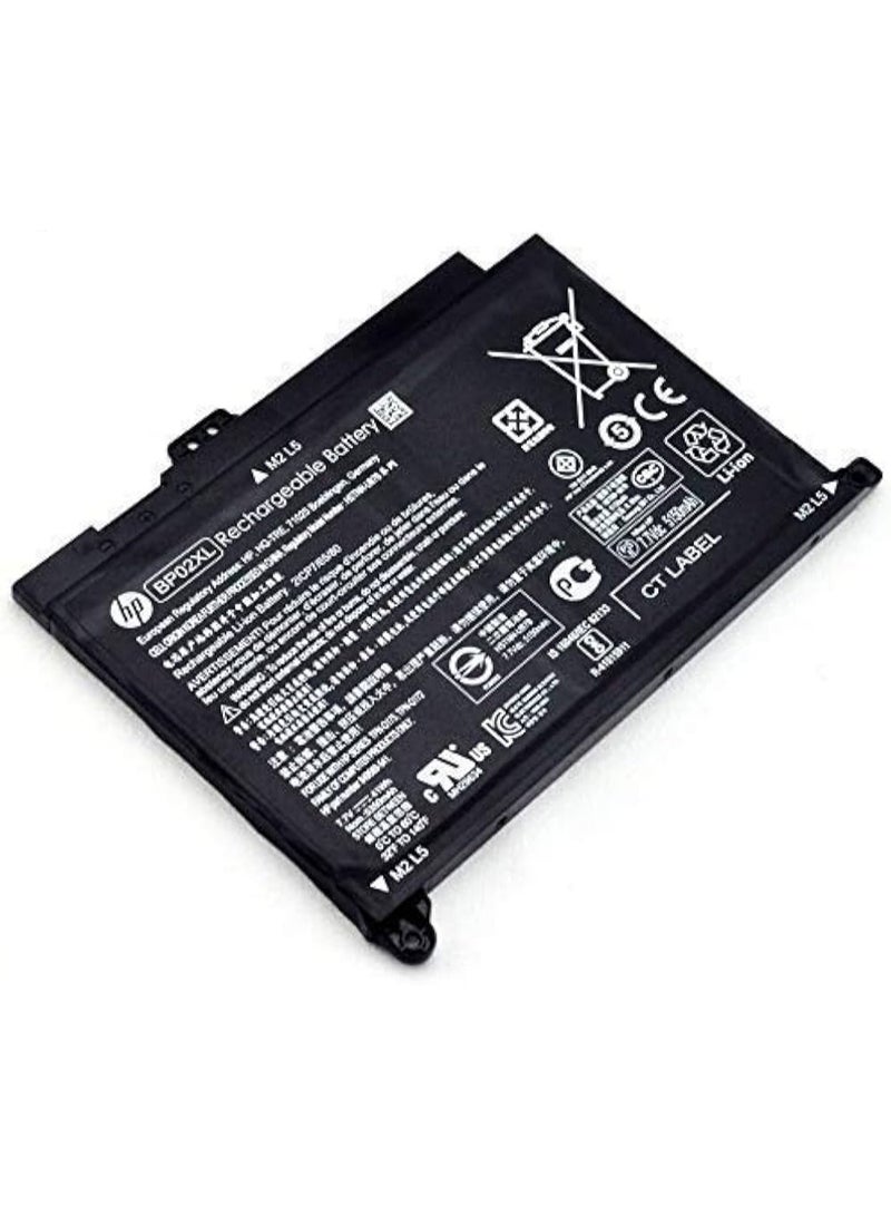 Compatible Battery for HP BP02XL – Fits BPO2XL, HP 15-AU, HP 15-AW Series Laptops (4500mAh, 2-Cell) - Image 1