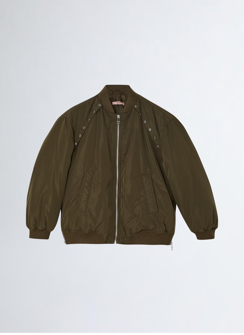 Liu Jo Nylon Bomber Jacket - Image 4