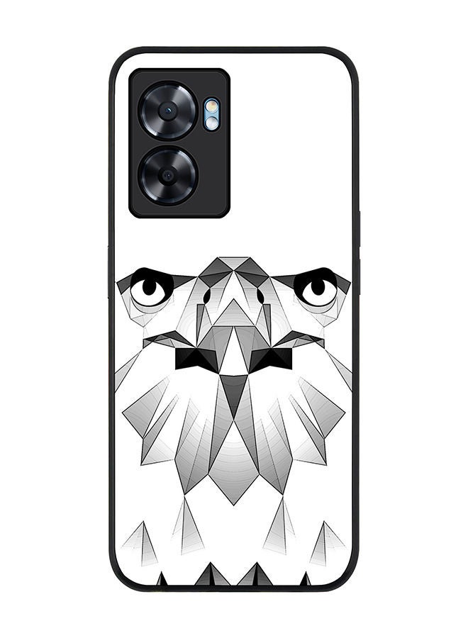 Rugged Black edge case for Oppo A57 Slim fit Soft Case Flexible Rubber Edges Anti Drop TPU Gel Thin Cover - Poly Eagle