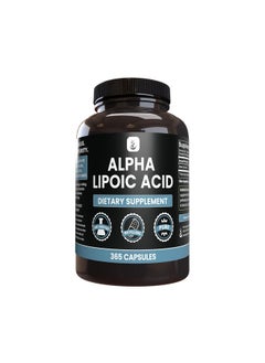 PURE ORIGINAL INGREDIENTS PURE ORIGINAL INGREDIENTS Alpha Lipoic Acid (365 Capsules) No Magnesium Or Rice Fillers, Always Pure, Lab Verified  - Image 1