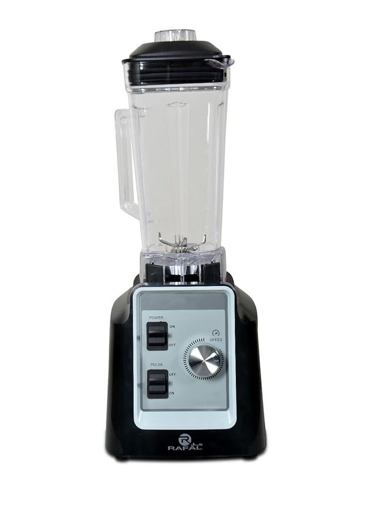 رافال خلاط صناعي مع مطحنة / سرعات متعددة + نبضات / 2 لتر مضاد للكسر / 1800 واط - Image 2