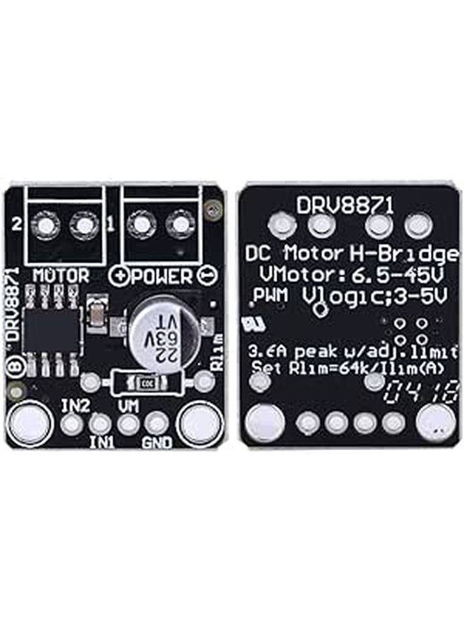 DRV8871 DC Motor Driver Module 3.6A PWM Control Over Current Protection Wide Voltage - Image 1