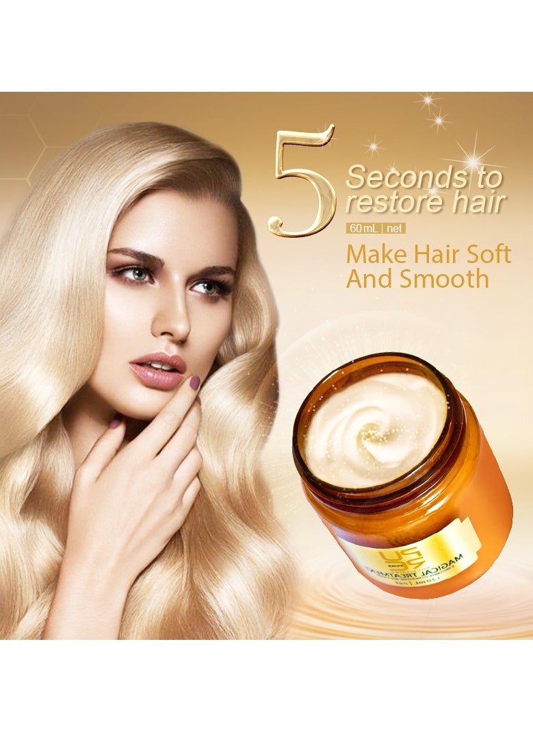 PURC - PURC dry and frizzy hair free ointment is fluffy and smooth  hair repairing mask - Image 1