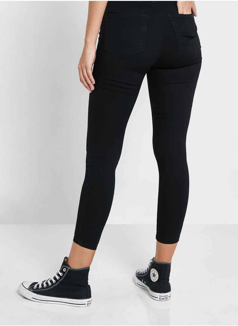 TOPSHOP - High Waist Skinny Jeans - Image 1