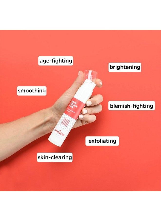 Stratia - Soft Touch Aha | Hypergentle Resurfacing Treatment | Exfoliating Mandelic Acid Cleares Pores | For Sensitive And All Skin | 1.7 Fl Oz - Image 1