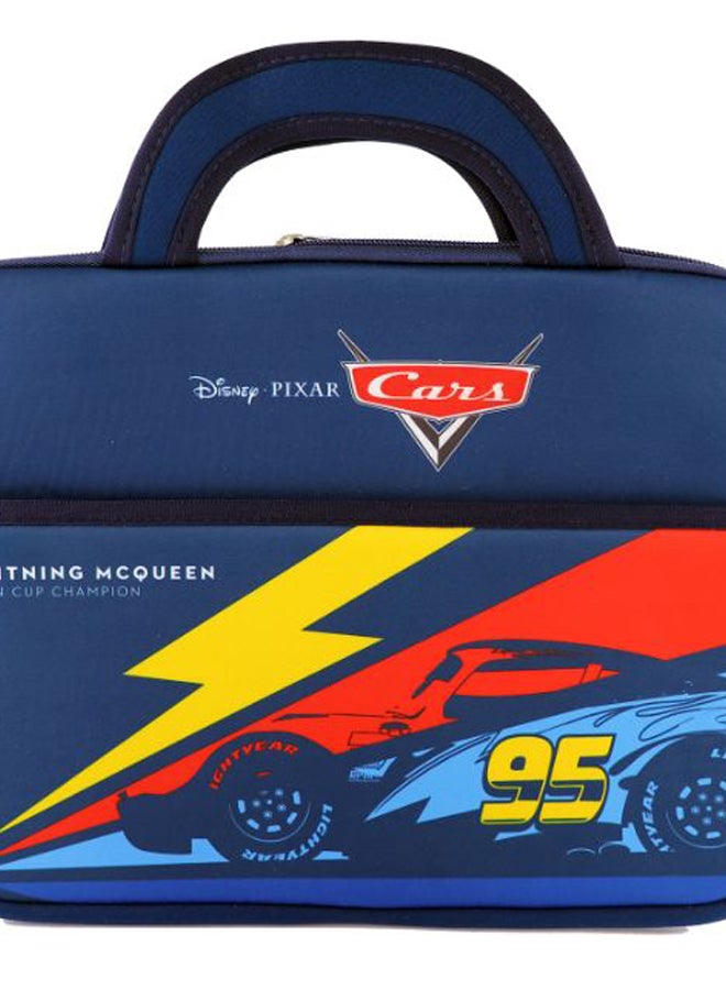 Disney Pixar Cars Printed Laptop Bag Fits 12 Inches Blue/Yellow/Red - Image 3
