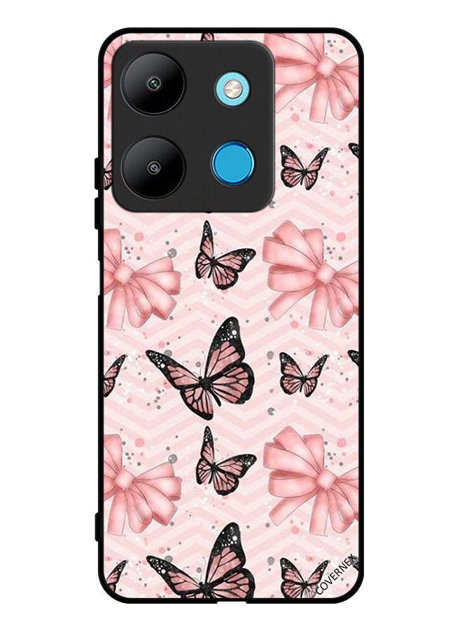Covernex Protective Case Cover For Infinix Smart 7 Butterflies Wallpaper - Image 1