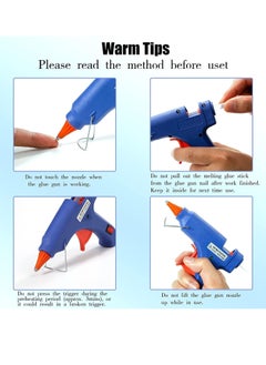 Glue Gun,60W, with 6pcs Hot Glue Sticks. Hot Melt Glue Gun, Removable Anti-hot Cover Glue Gun Kit with Flexible Trigger, for DIY Small Craft Projects, Sealing and Quick Daily Repairs - pzsku/Z45C6A6A12C0F90A328F4Z/45/_/1738482388/431c79df-9367-48ed-9008-a52ccc2d5e63