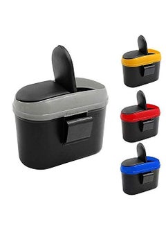 Kazenzo Kazenzo Car Dustbin Mini Portable Universal Car Trash Can Reusable Plastic Trash Storage Can Trash Container Vehicle Trash Bin  - Image 1
