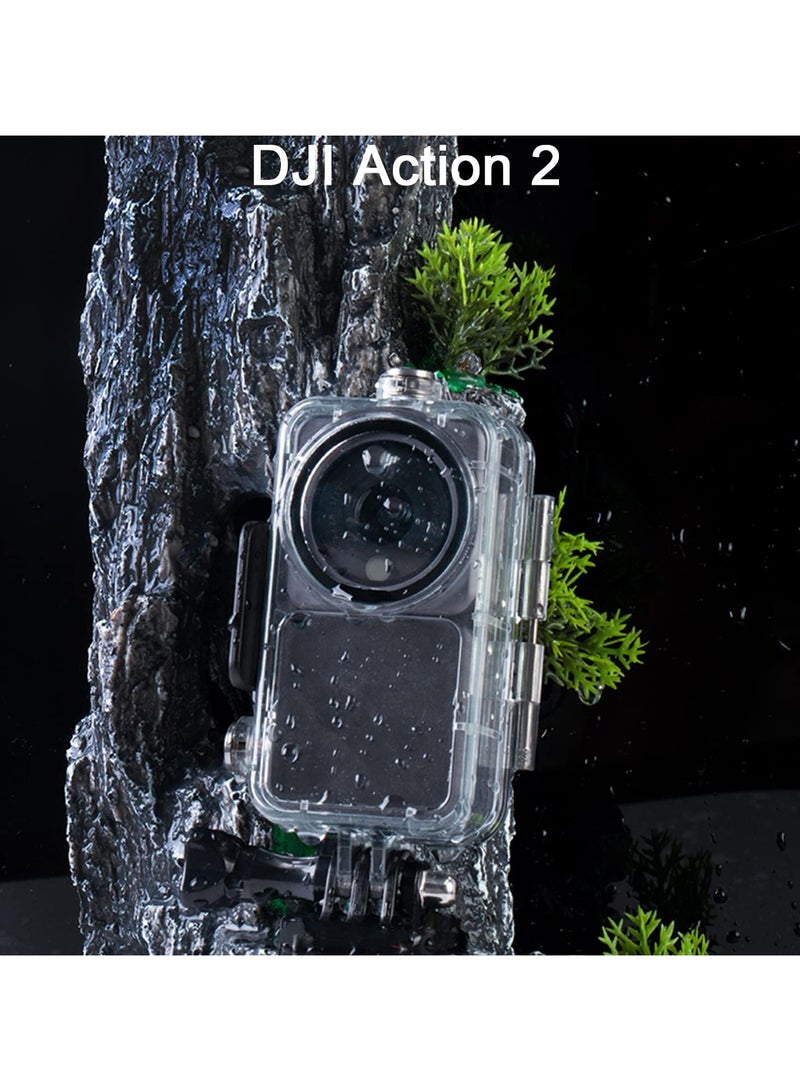 General Waterproof Case for DJI Osmo Action2 Camera, 45M Dive Case Underwater Accessory Kit  - Image 2