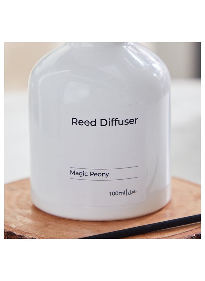 Home Box - Balmy Magic Peony Reed Diffuser 100 ml - Image 1
