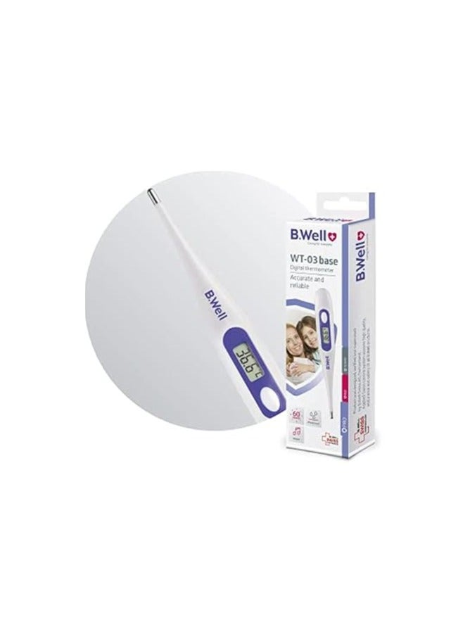 B.Well B.Well WT-03 Waterproof Digital Thermometer – Fast & Accurate Reading  - Image 1
