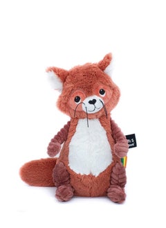 Les Deglingos Netoitou the Raccoon Plush - Terracotta  - Image 1